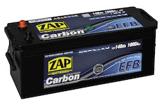 autobaterie  ZAP Carbon EFB SVR TRUCK 140Ah  12V  1000A   513x178x195/220