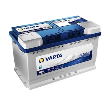 autobaterie VARTA Blue dynamic EFB   START-STOP  80Ah 12V 315x175x190 730A