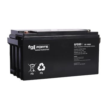 baterie fg Forte AGM   12 V   80 Ah   350x167x179   10L