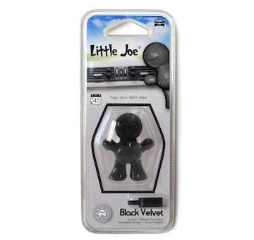 Vůně do auta Little Joe BLACK VELVET 3D panáček