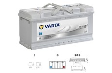 autobaterie VARTA  Silver dynamic         110Ah  12V   920A     393x175x190