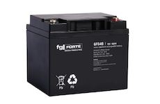 baterie fg Forte AGM   12 V   45 Ah   197x165x170   10L